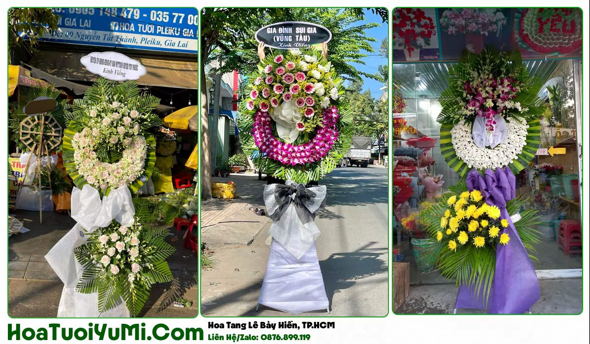 Đặt Vòng Hoa Đám Tang Tại Phường Bảy Hiền, TP.HCM