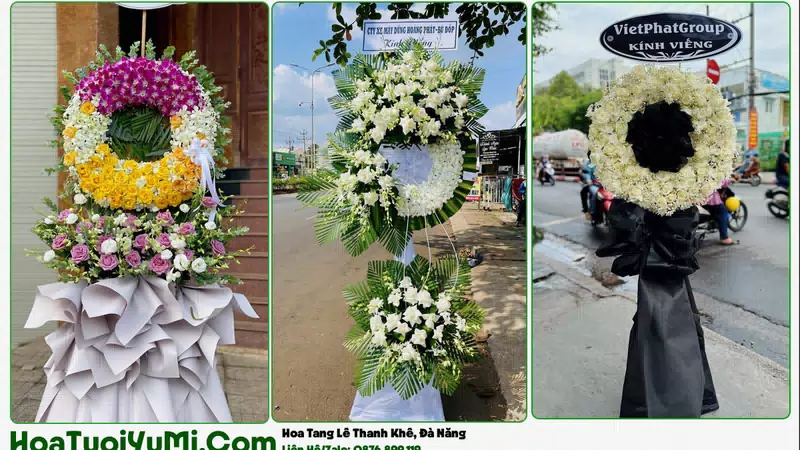 Đặt Vòng Hoa Đám Tang Tại Phường Thanh Khê, Đà Nẵng