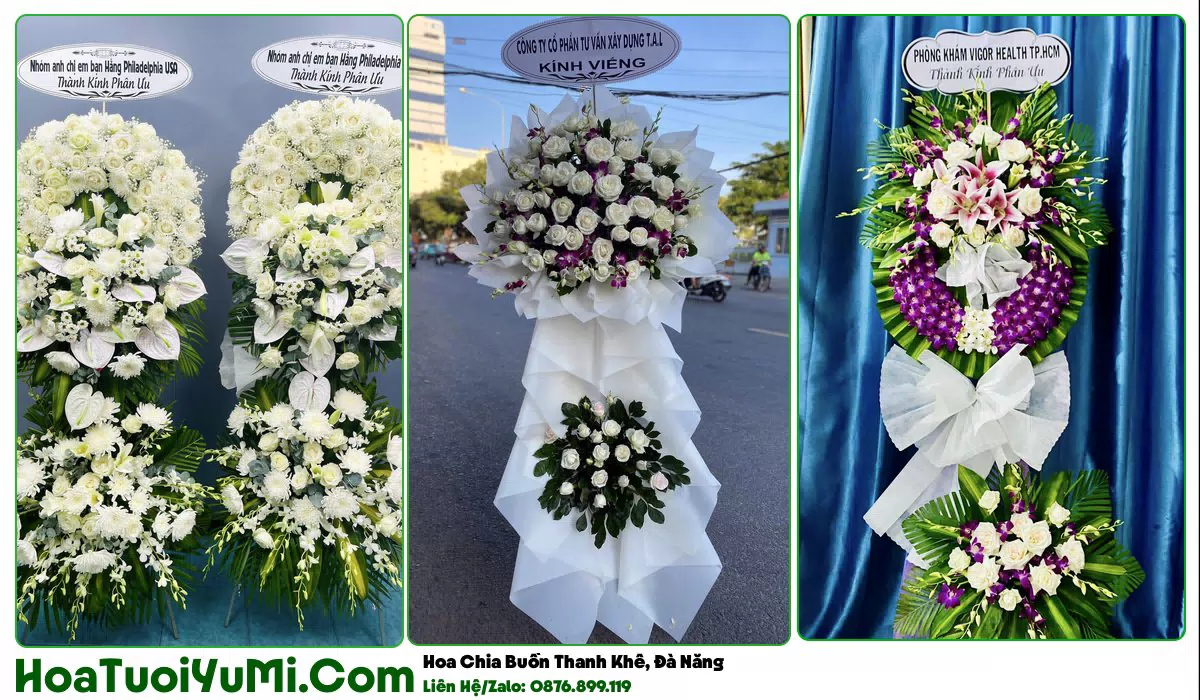 Kệ hoa tang lễ giao tận nơi tại Thanh Khê