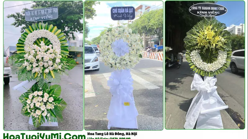 Đặt Vòng Hoa Đám Tang Tại Phường Hà Đông, Hà Nội