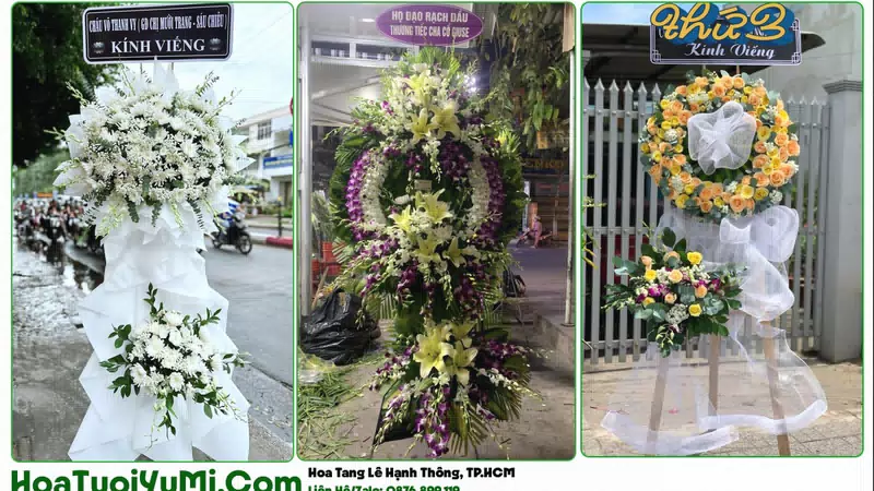 Đặt Vòng Hoa Đám Tang Tại Phường Hạnh Thông, TP.HCM