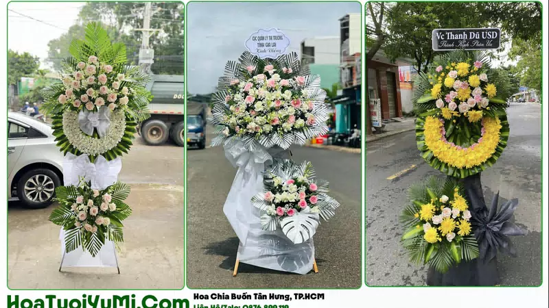 Đặt Vòng Hoa Đám Tang Tại Phường Tân Hưng, TP.HCM