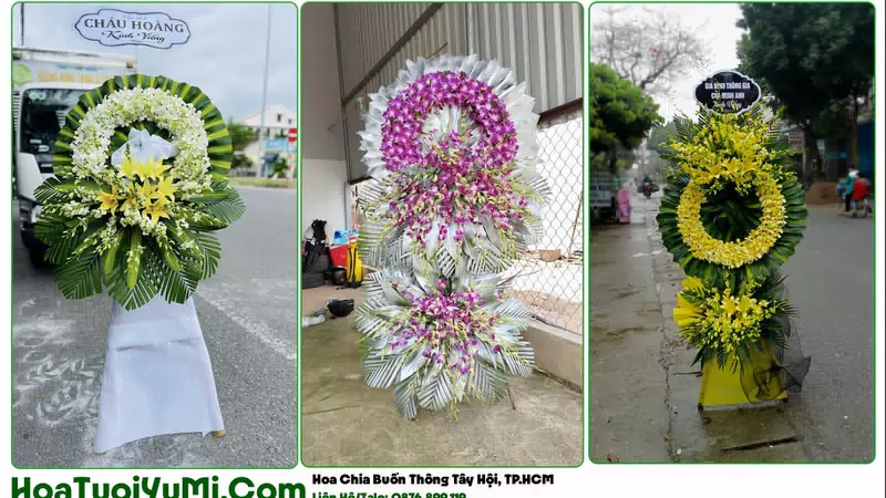 Đặt Vòng Hoa Đám Tang Tại Phường Thông Tây Hội, TP.HCM