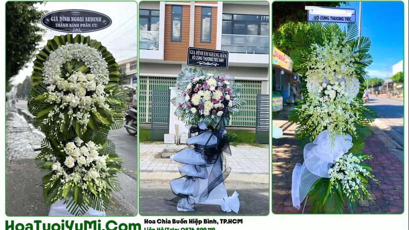 Đặt Vòng Hoa Đám Tang Tại Phường Hiệp Bình, TP.HCM