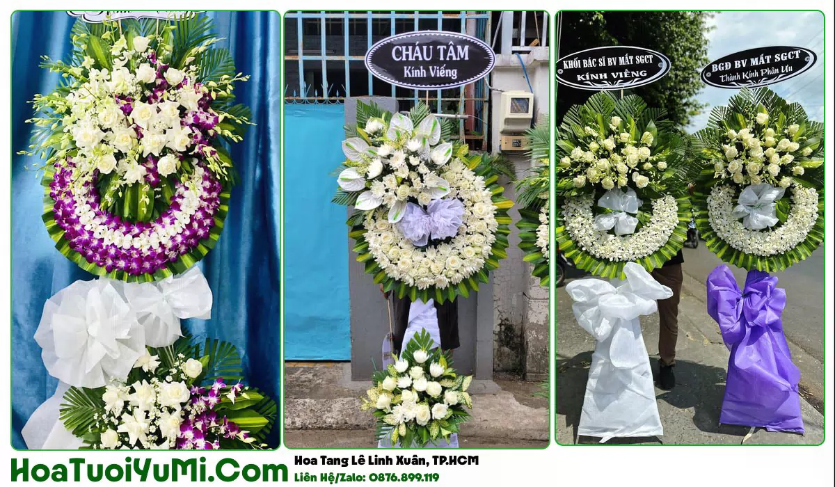 Kệ hoa tang lễ giao tại Phường Linh Xuân, TP.HCM