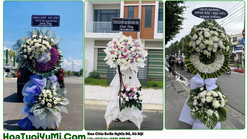 Đặt Vòng Hoa Đám Tang Tại Phường Nghĩa Đô, Hà Nội