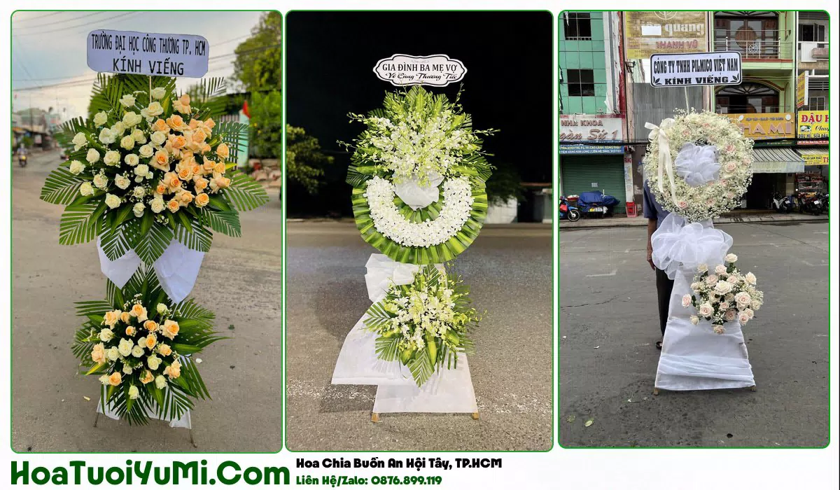 Kệ hoa tang lễ tại Phường An Hội Tây, TP.HCM