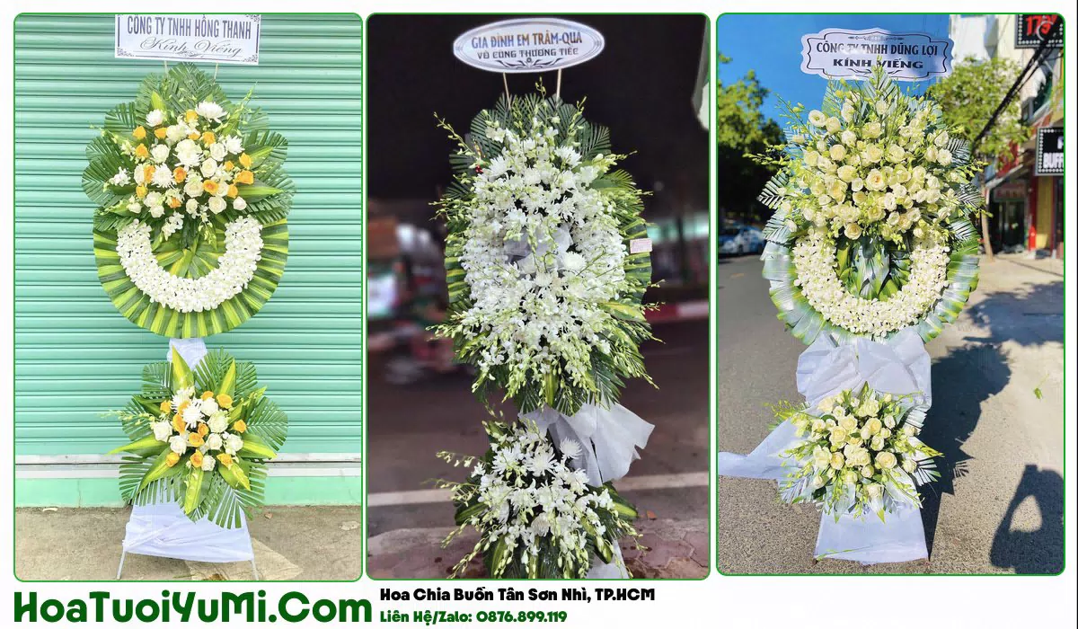 Đặt Vòng Hoa Đám Tang Tại Phường Tân Sơn Nhì, TP.HCM
