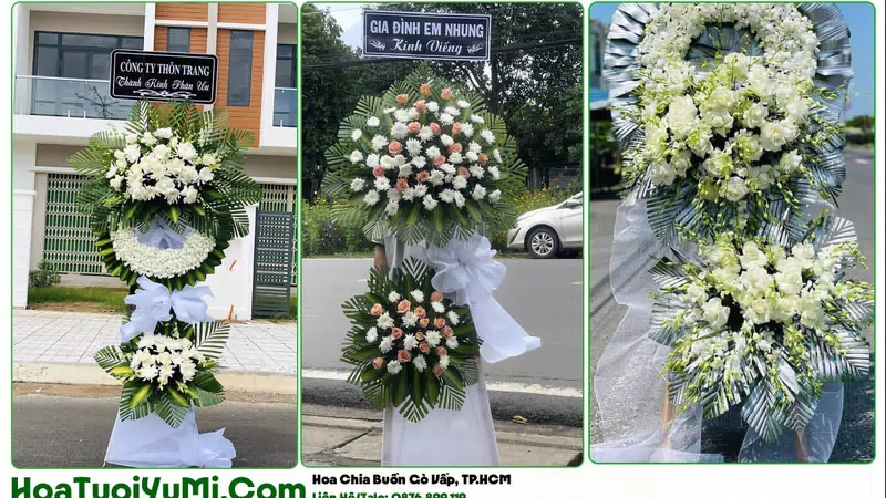 Đặt Vòng Hoa Đám Tang Tại Phường Gò Vấp, TP.HCM