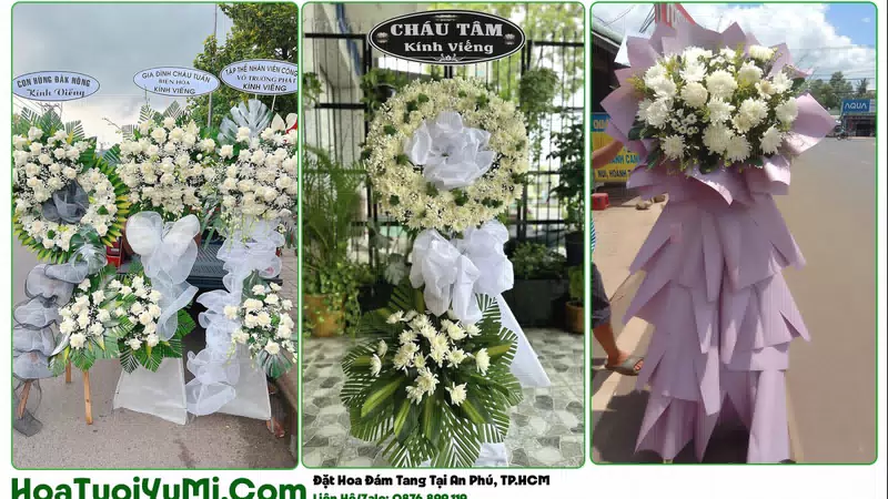 Đặt Vòng Hoa Đám Tang Tại Phường An Phú, TP.HCM