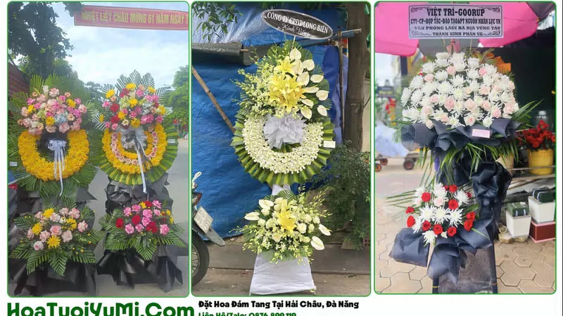 Đặt Vòng Hoa Đám Tang Tại Phường Hải Châu, Đà Nẵng