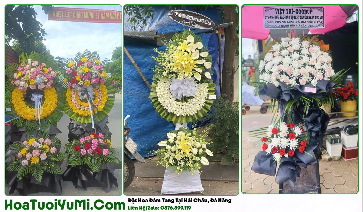 Đặt Vòng Hoa Đám Tang Tại Phường Hải Châu, Đà Nẵng