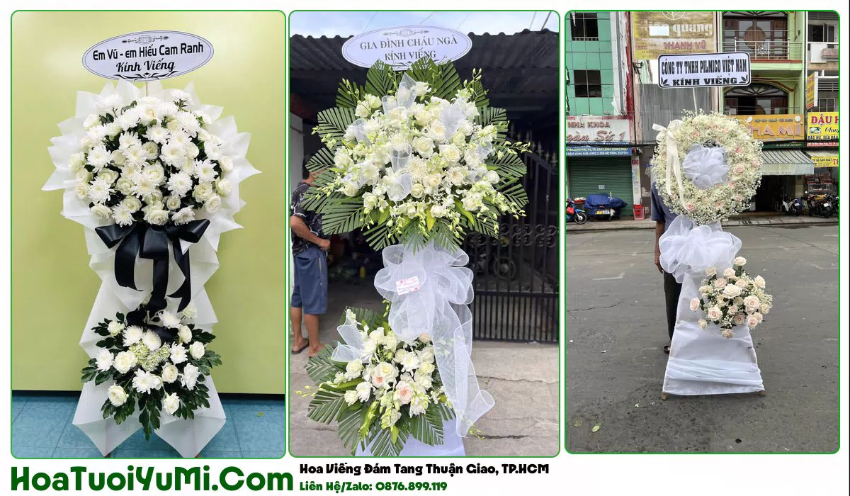 Kệ hoa tang lễ giao tại Phường Thuận Giao, TP.HCM