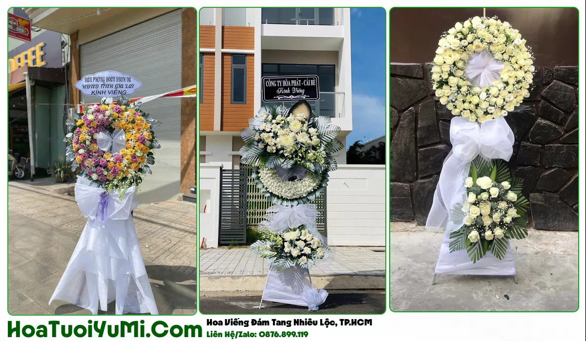 Kệ hoa tang lễ giao tại Phường Nhiêu Lộc, TP.HCM