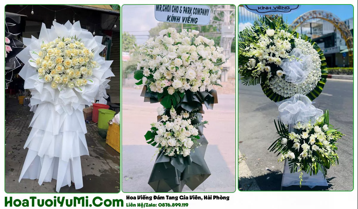 Kệ hoa tang lễ giao tận nơi khu vực Gia Viên