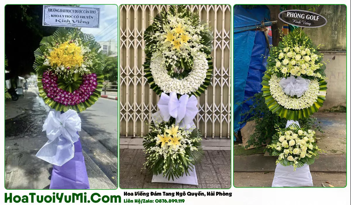 Đặt Vòng Hoa Đám Tang Tại Phường Ngô Quyền, Hải Phòng