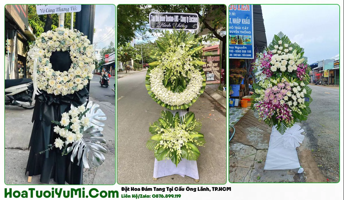Kệ hoa tang lễ giao tận nơi tại Phường Cầu Ông Lãnh
