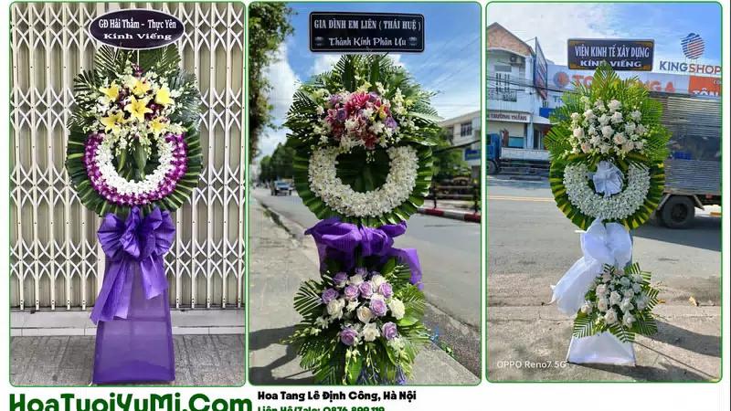 Đặt Vòng Hoa Đám Tang Tại Phường Định Công, Hà Nội