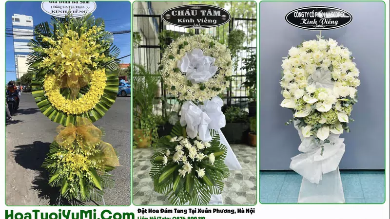 Đặt Vòng Hoa Đám Tang Tại Phường Xuân Phương, Hà Nội