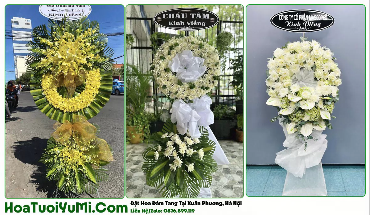 Đặt Vòng Hoa Đám Tang Tại Phường Xuân Phương, Hà Nội