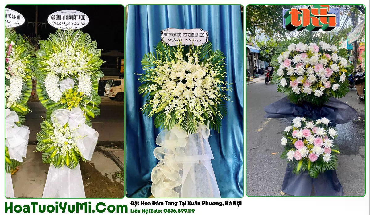 Kệ hoa tang lễ giao tận nơi tại Phường Xuân Phương