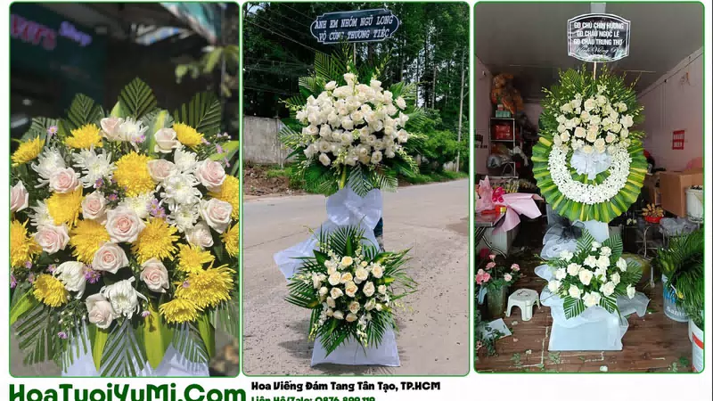 Đặt Vòng Hoa Đám Tang Tại Phường Tân Tạo, TP.HCM