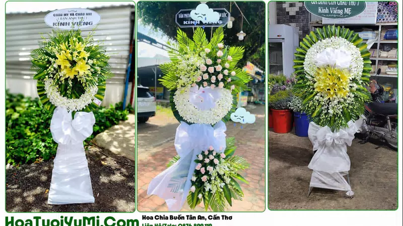 Đặt Vòng Hoa Đám Tang Tại Phường Tân An, Cần Thơ