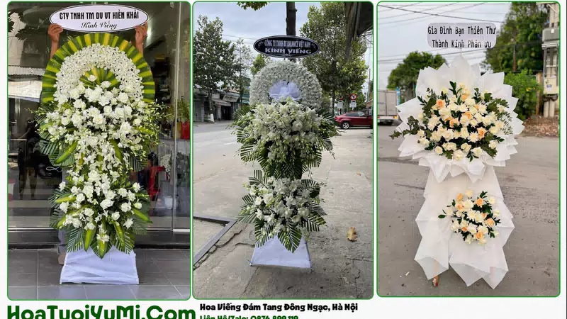 Đặt Vòng Hoa Đám Tang Tại Phường Đông Ngạc, Hà Nội