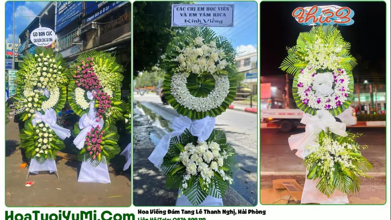 Đặt Vòng Hoa Đám Tang Tại Phường Lê Thanh Nghị, Hải Phòng