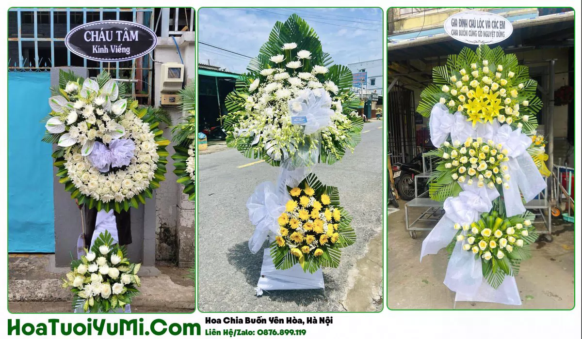 Kệ hoa tang lễ Phường Yên Hòa Hà Nội