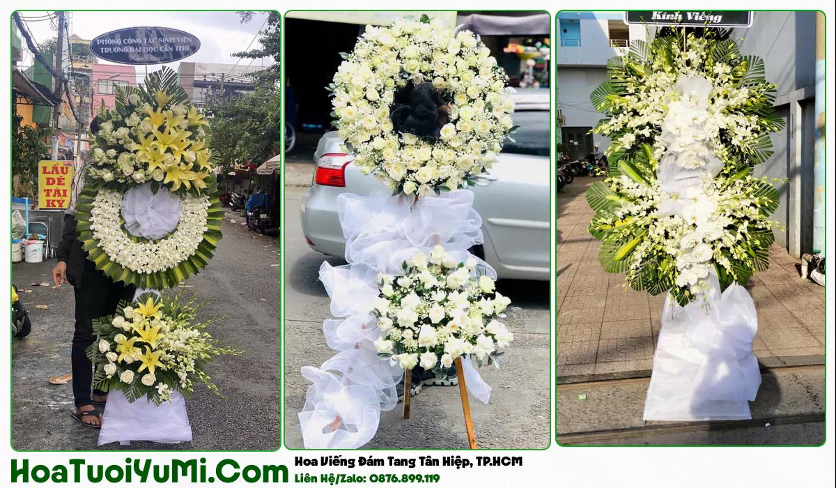 Hoa tang lễ tại Phường Tân Hiệp, TP.HCM
