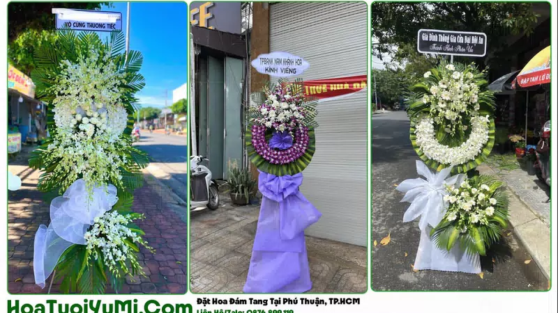 Đặt Vòng Hoa Đám Tang Tại Phường Phú Thuận, TP.HCM