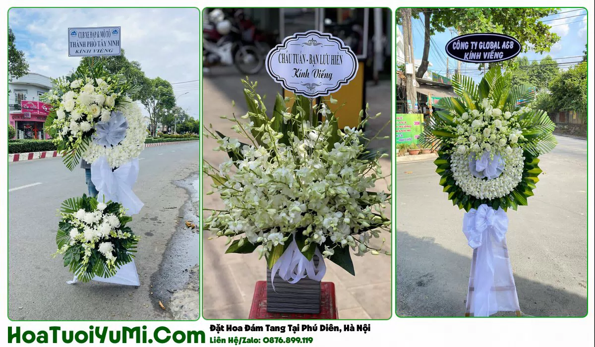 Kệ hoa tang lễ giao tận nơi Phường Phú Diễn
