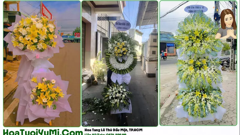 Đặt Vòng Hoa Đám Tang Tại Phường Thủ Dầu Một, TP.HCM
