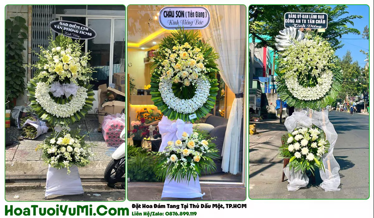 Kệ hoa tang lễ giao tận nơi Phường Thủ Dầu Một