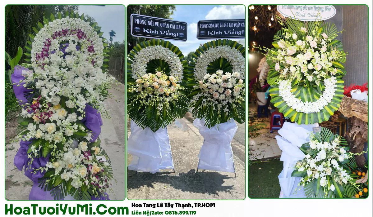 Kệ hoa tang lễ tại Phường Tây Thạnh