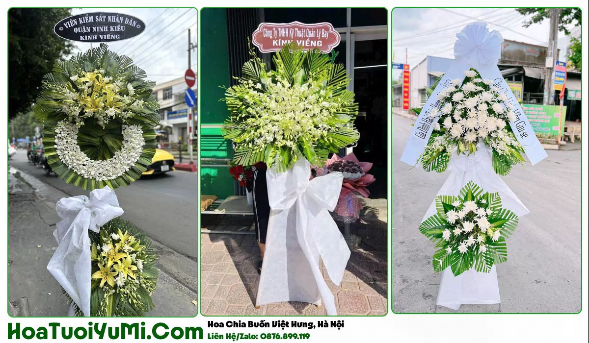 Đặt Vòng Hoa Đám Tang Tại Phường Việt Hưng, Hà Nội