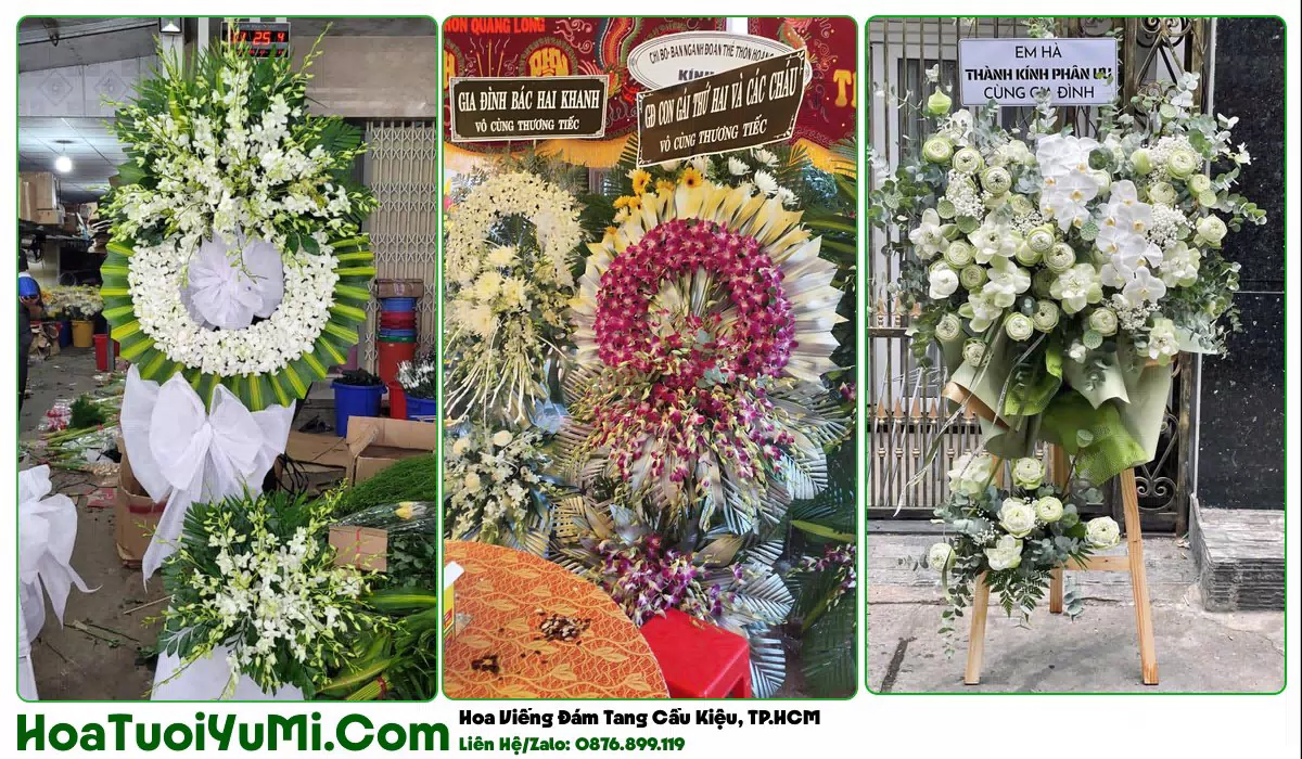 Kệ hoa tang lễ giao tận nơi Phường Cầu Kiệu