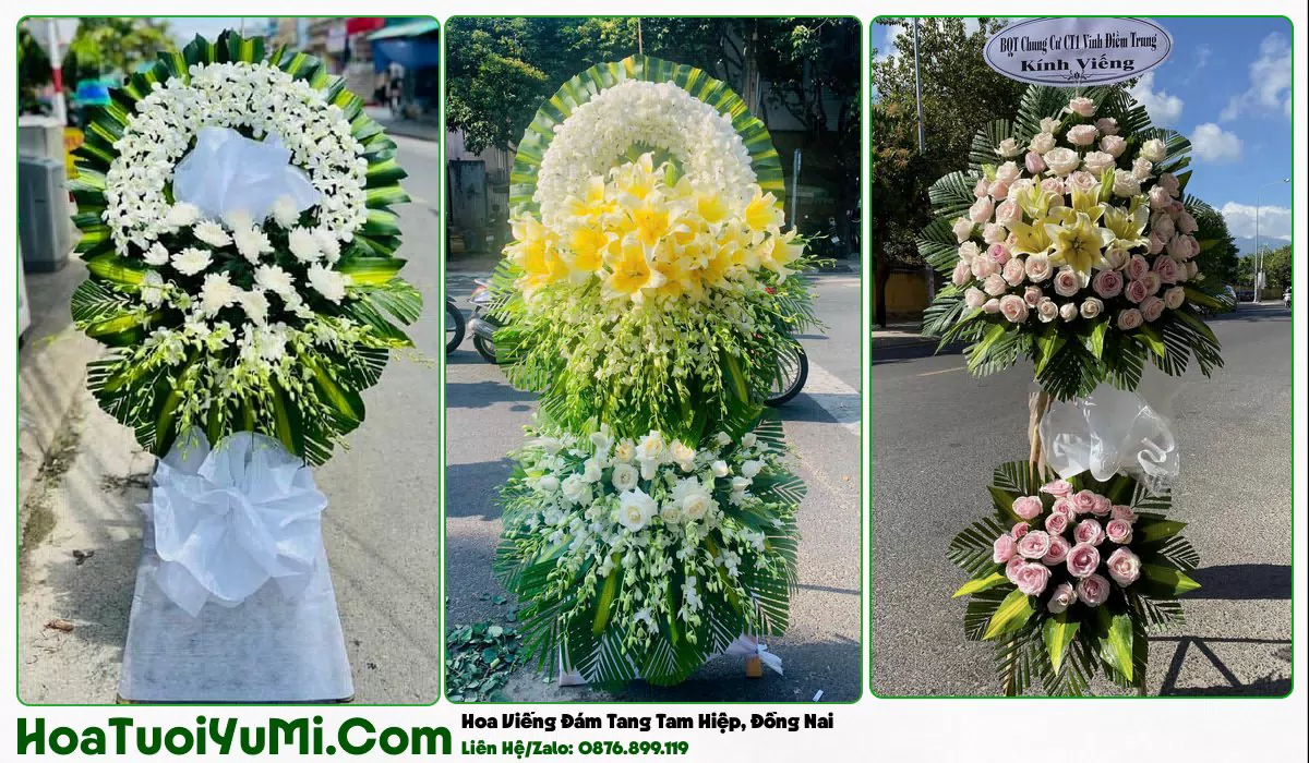 Kệ hoa tang lễ tại Phường Tam Hiệp