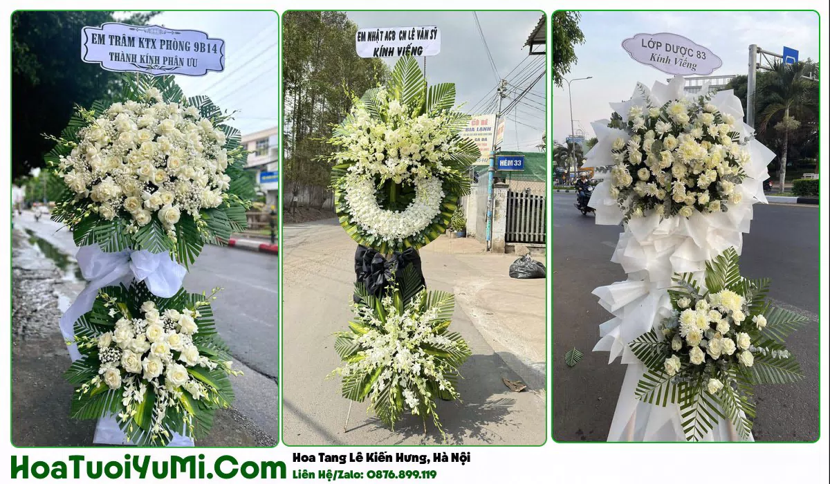 Kệ hoa tang lễ Phường Kiến Hưng