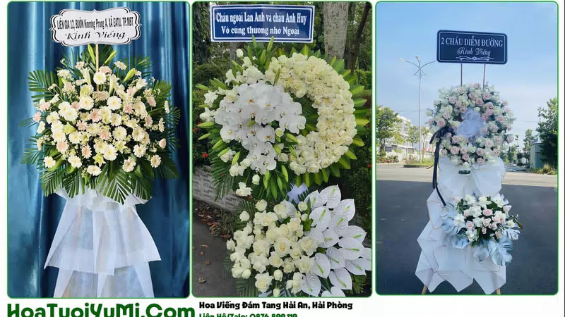 Đặt Vòng Hoa Đám Tang Tại Phường Hải An, Thành phố Hải Phòng