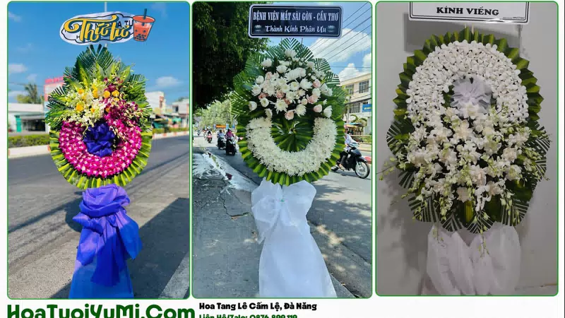 Đặt Vòng Hoa Đám Tang Tại Phường Cẩm Lệ, Đà Nẵng