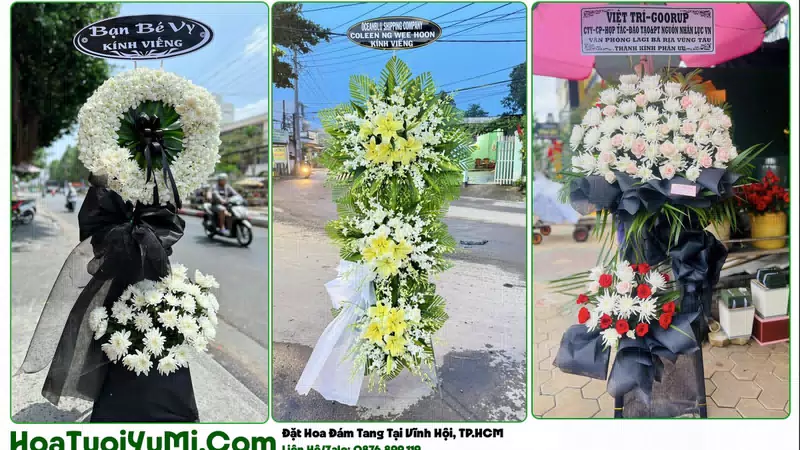 Đặt Vòng Hoa Đám Tang Tại Phường Vĩnh Hội, TP.HCM