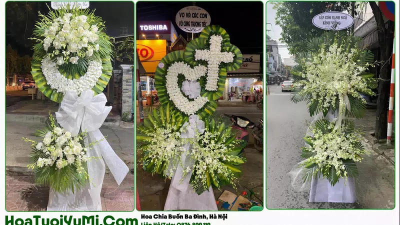 Đặt Vòng Hoa Đám Tang Tại Phường Ba Đình, Thành phố Hà Nội