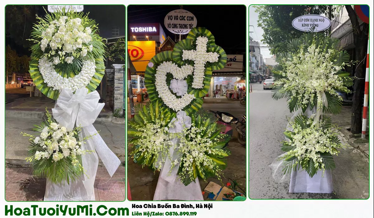 Đặt Vòng Hoa Đám Tang Tại Phường Ba Đình, Thành phố Hà Nội