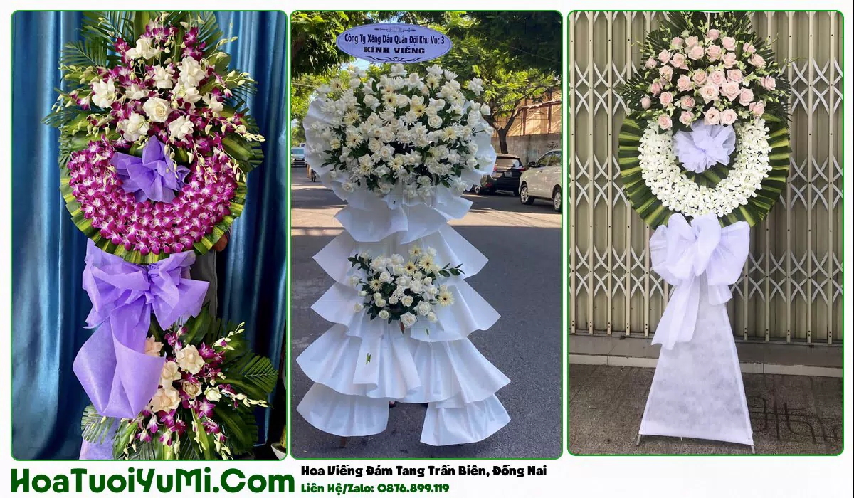 Đặt Vòng Hoa Đám Tang Tại Phường Trấn Biên, Tỉnh Đồng Nai