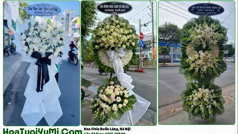 Đặt Vòng Hoa Đám Tang Tại Phường Láng, Hà Nội