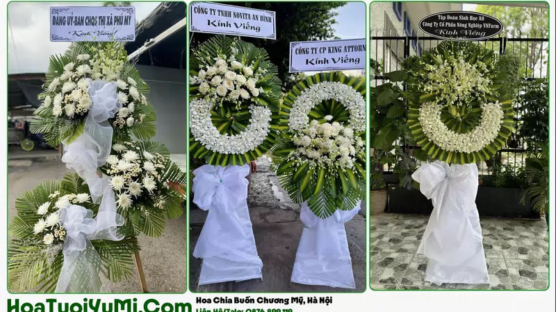 Đặt Vòng Hoa Đám Tang Tại Phường Chương Mỹ, Hà Nội