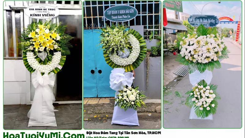 Đặt Vòng Hoa Đám Tang Tại Phường Tân Sơn Hòa, TP.HCM