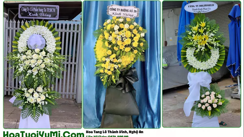 Đặt Vòng Hoa Đám Tang Tại Phường Thành Vinh, Nghệ An